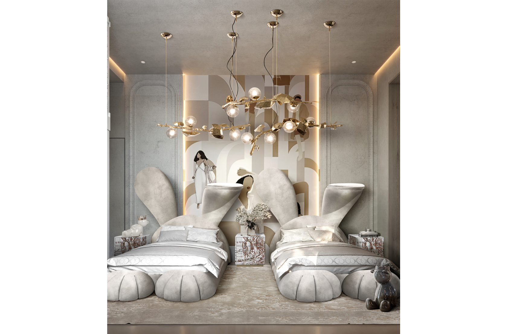 CIST498 Детская односпальная кровать Мистер Банни Circu  - Вид №4