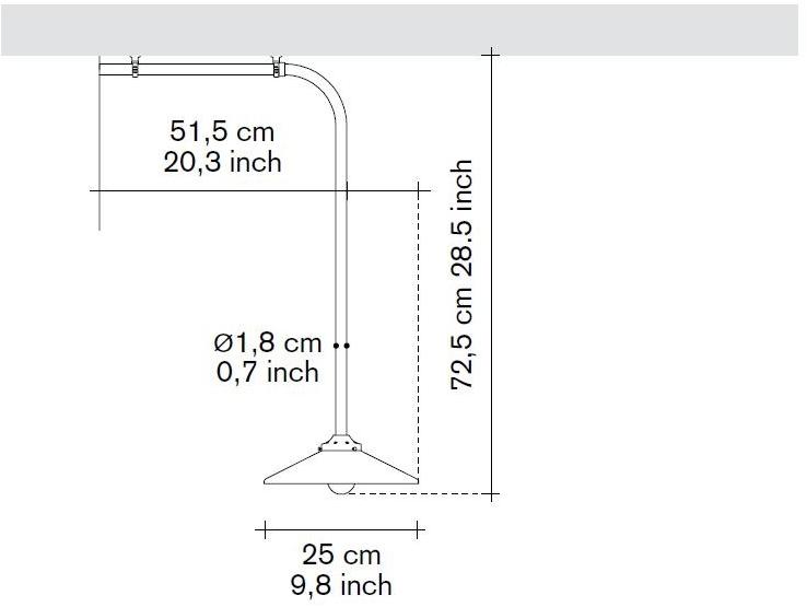 valerie_objects Светодиодный потолочный светильник из латуни Lampade da soffitto n°1/2/3 V9018003m/z  - Вид №10