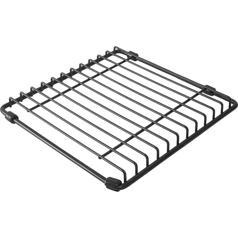 Подставка под горячее Delinia 20x20x1.5 см металл черный STLM-2147217