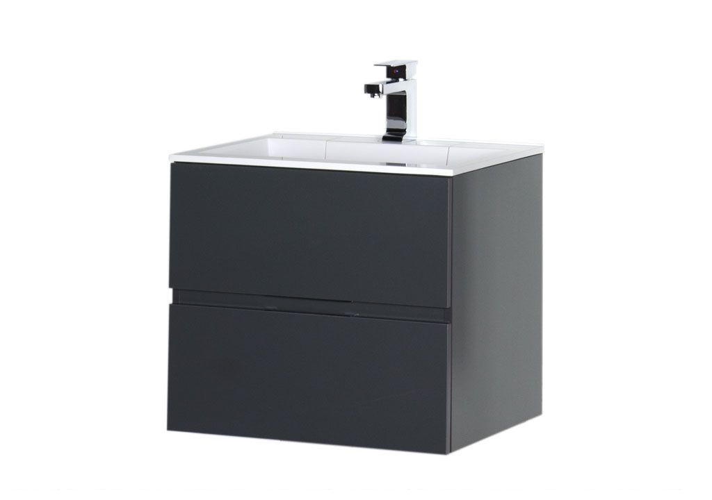 Тумба с раковиной Aquanet Алвита 60 серый антрацит 0018399100181907 - Вид №3