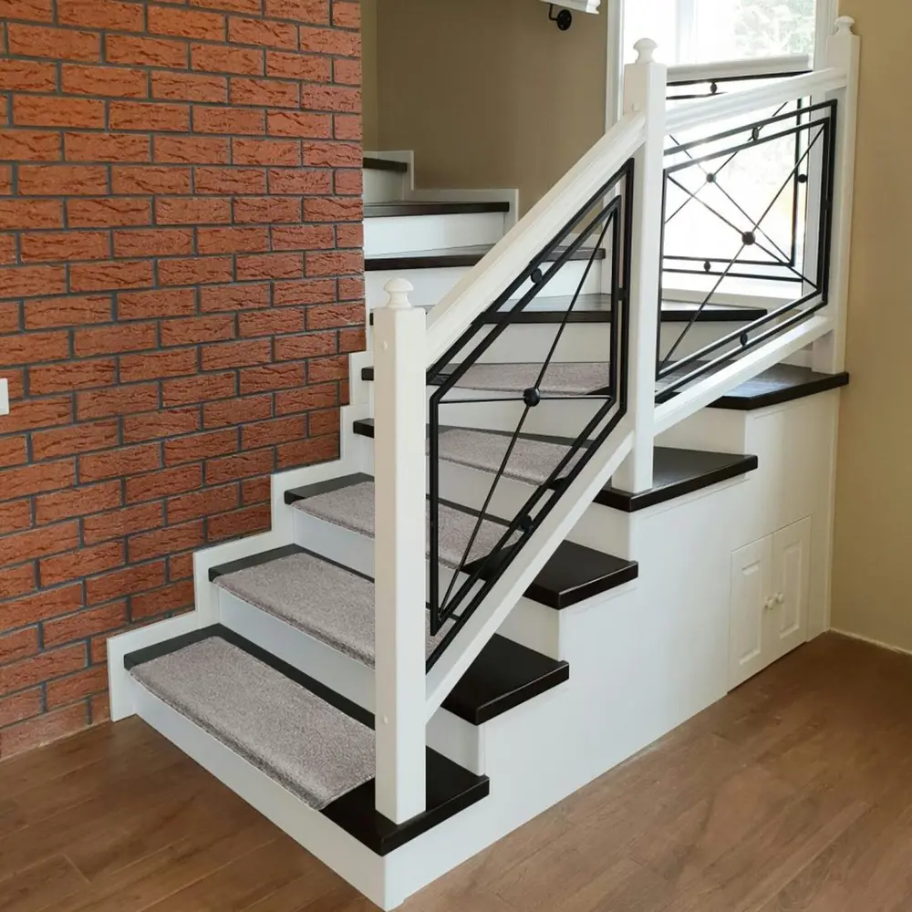 Santreyd Коврик для лестничных ступеней серый 30x75 см 86252930 STLM-0067280