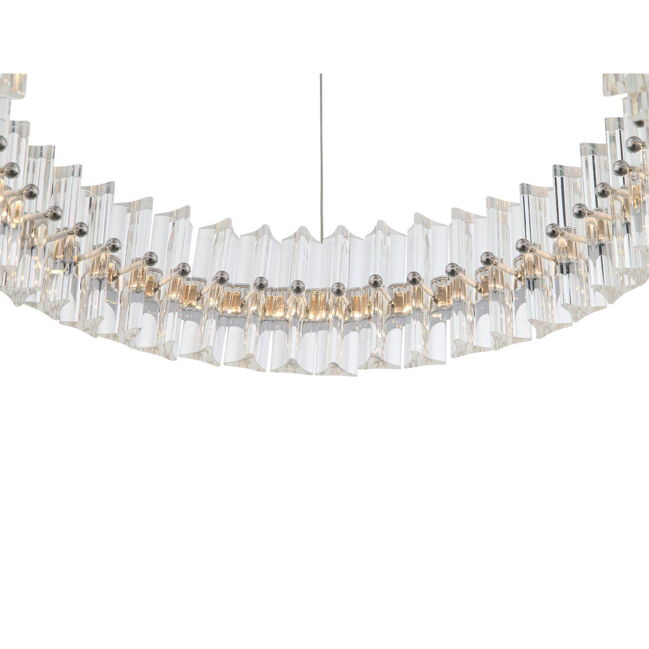 Подвесной светодиодный светильник ST Luce Cherio SL383.103.01 ST LUCE ДИЗАЙНЕРСКИЕ, CHERIO 276124 Хром  - Вид №1