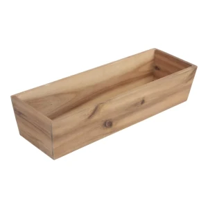 Контейнер Delinia ID 30x10x6.7 см дерево цвет коричневый 82056968 STLM-2152707