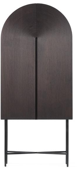 Milla & Milli Барный шкаф из массива дерева со встроенной подсветкой Waves sun-id-1445265 - Вид №10