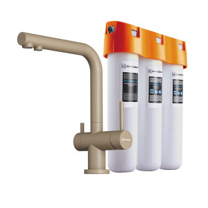 Смеситель для кухни Pure Drop lite + Nagano-P CA-P OMOIKIRI