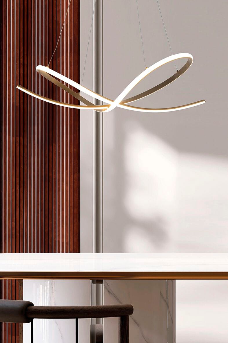 Алюминиевый светодиодный подвесной светильник Rossini Illuminazione Savoy ARCH-00061534 - Вид №2