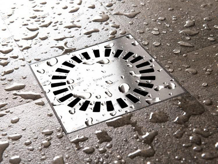 ESS Easy Drain Трап для душа из нержавеющей стали Aqua brilliant sun-id-1374540