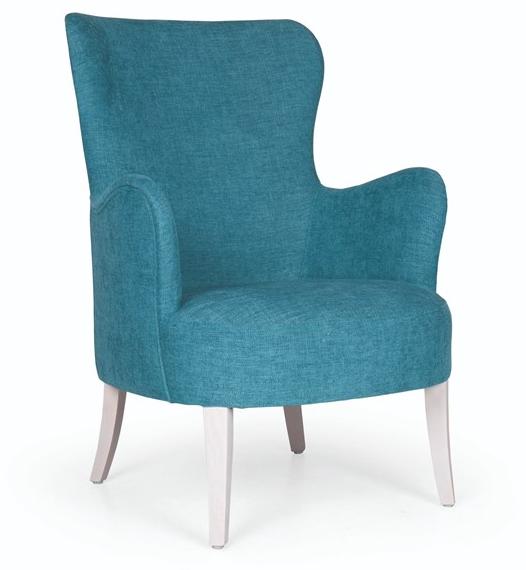 Fenabel Кресло из ткани с подлокотниками Flower Co.041i - Вид №1