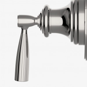 FR2T10 Облицовка двухходового переключающего клапана для термостата Foro с металлической ручкой Waterworks