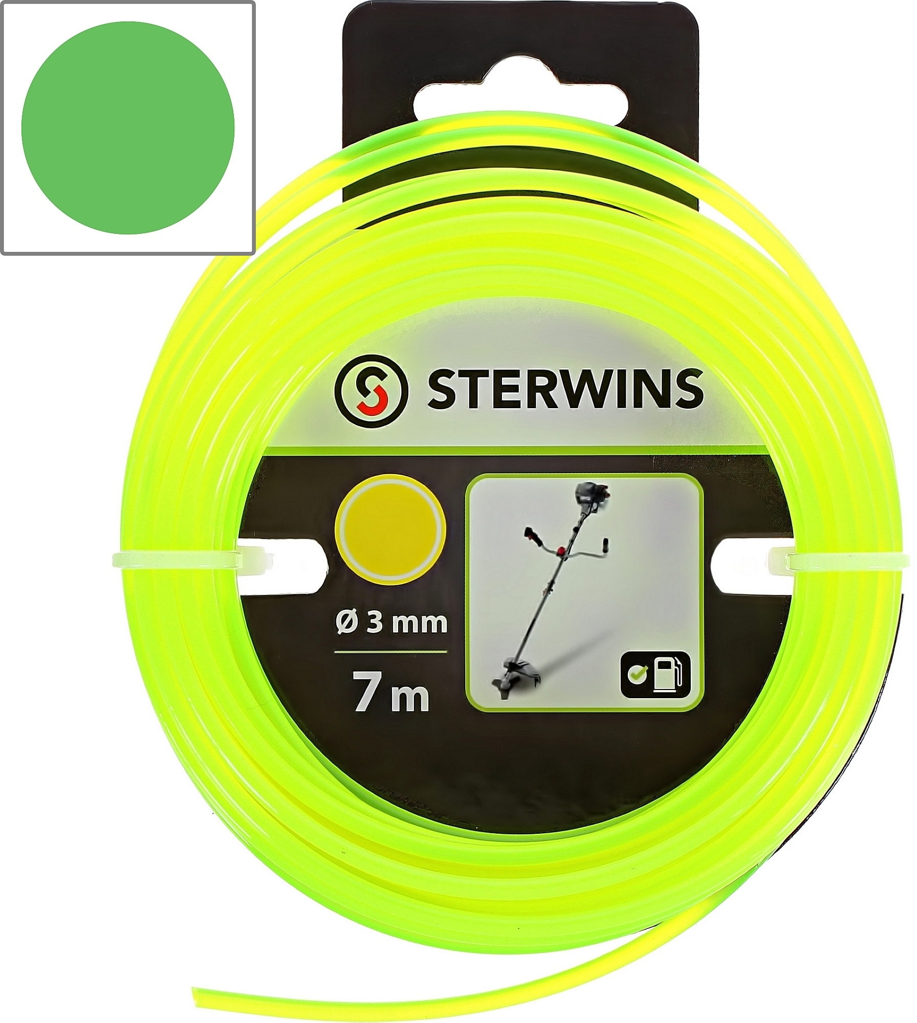 81949597 Леска для триммера ø3 мм 7 м круглая STLM-0014654 STERWINS