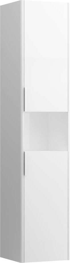H4026921102631 Шкафчик высокий - правый с двумя дверцами и открытой полкой LAUFEN PRO