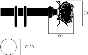 Железный карниз