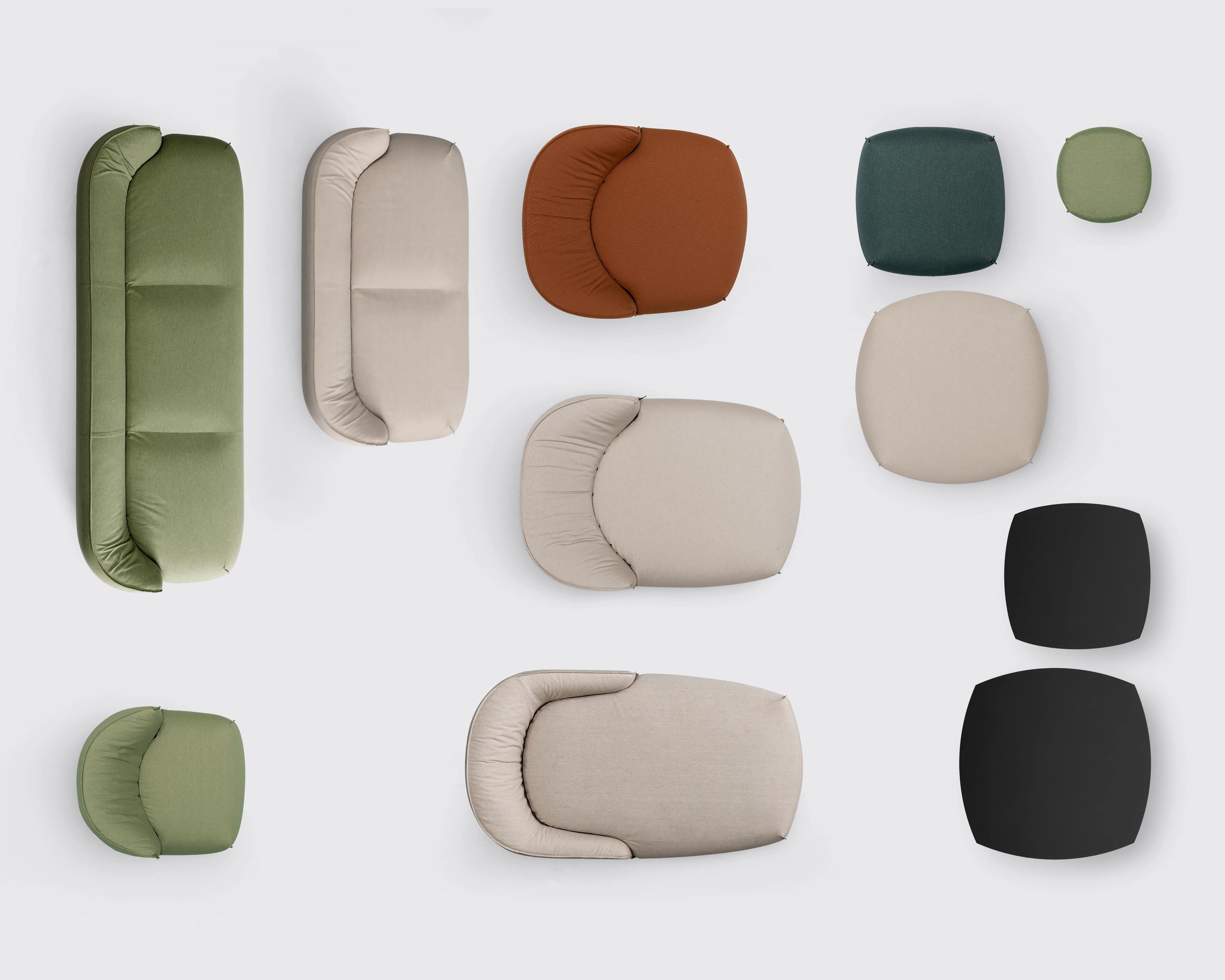 Садовая спальная кровать в Sunbrella® Kristalia Brioni Outdoor ARCH-00055063 - Вид №5