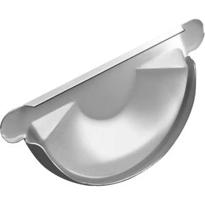 Заглушка торцевая универсальная 125 мм цвет сигнальный белый