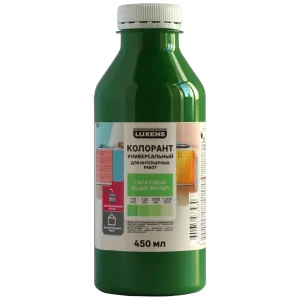 Колорант Luxens 0.45 л цвет салатовый