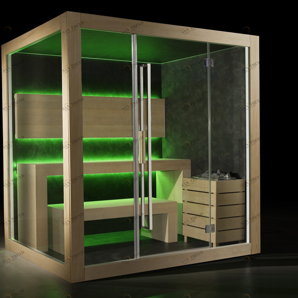 Финская баня угловая DREAM 200х192 см SN4 CARMENTA