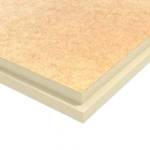 Теплоизоляционная PIR-плита 50 мм PIRROGROUP Крафт 600x1200 мм 0.702 м²