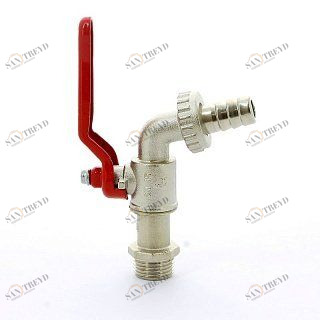 Кран садовый ITAP со штуцером 1/2"х3/4" ручка 16612