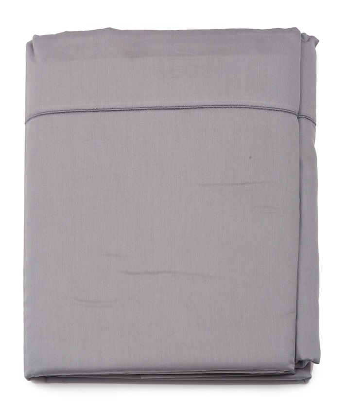 SH280_AR_S Простынь 280/320 ardoise темно серый сатин Blanc des Vosges Santreyd 