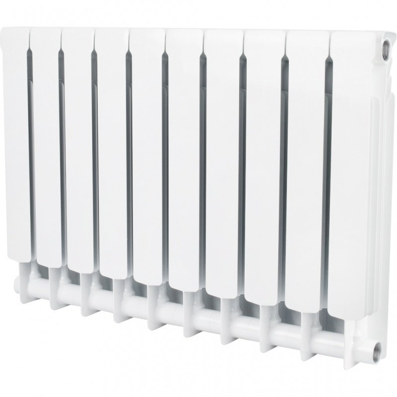 Радиатор STOUT Space 10 секций биметаллический секционный, высота 500мм SRB0310050010 - Вид №1