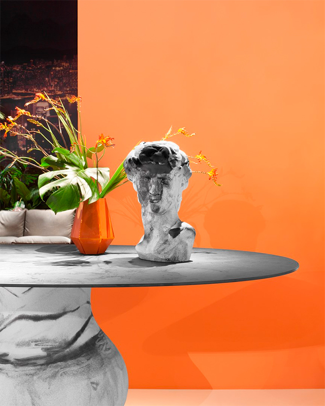 Стол OTTOCENTO SLIDE SD OTP046 + SD OTT180  - Вид №2