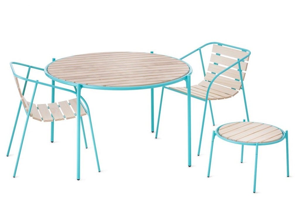 Круглый садовый стол Nola Industrier Rocky ARCH-00044948 - Вид №3