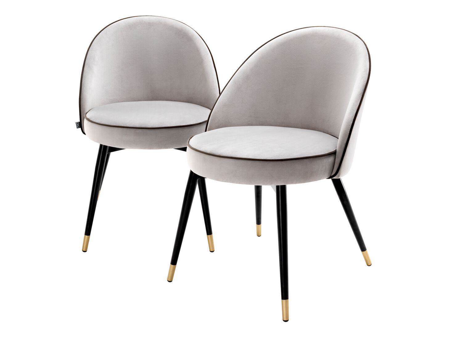 Набор бархатных стульев Eichholtz Cooper ARCH-00123875