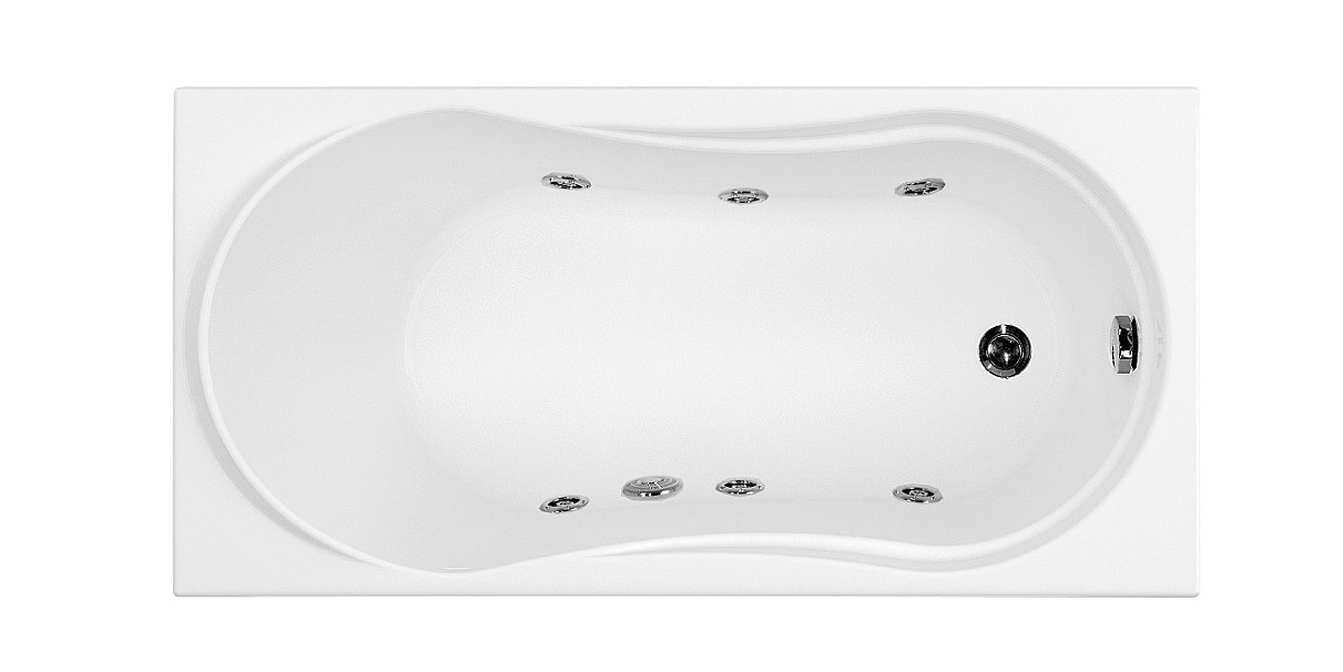 Акриловая ванна Aquanet Corsica 170x75 00170990 - Вид №1
