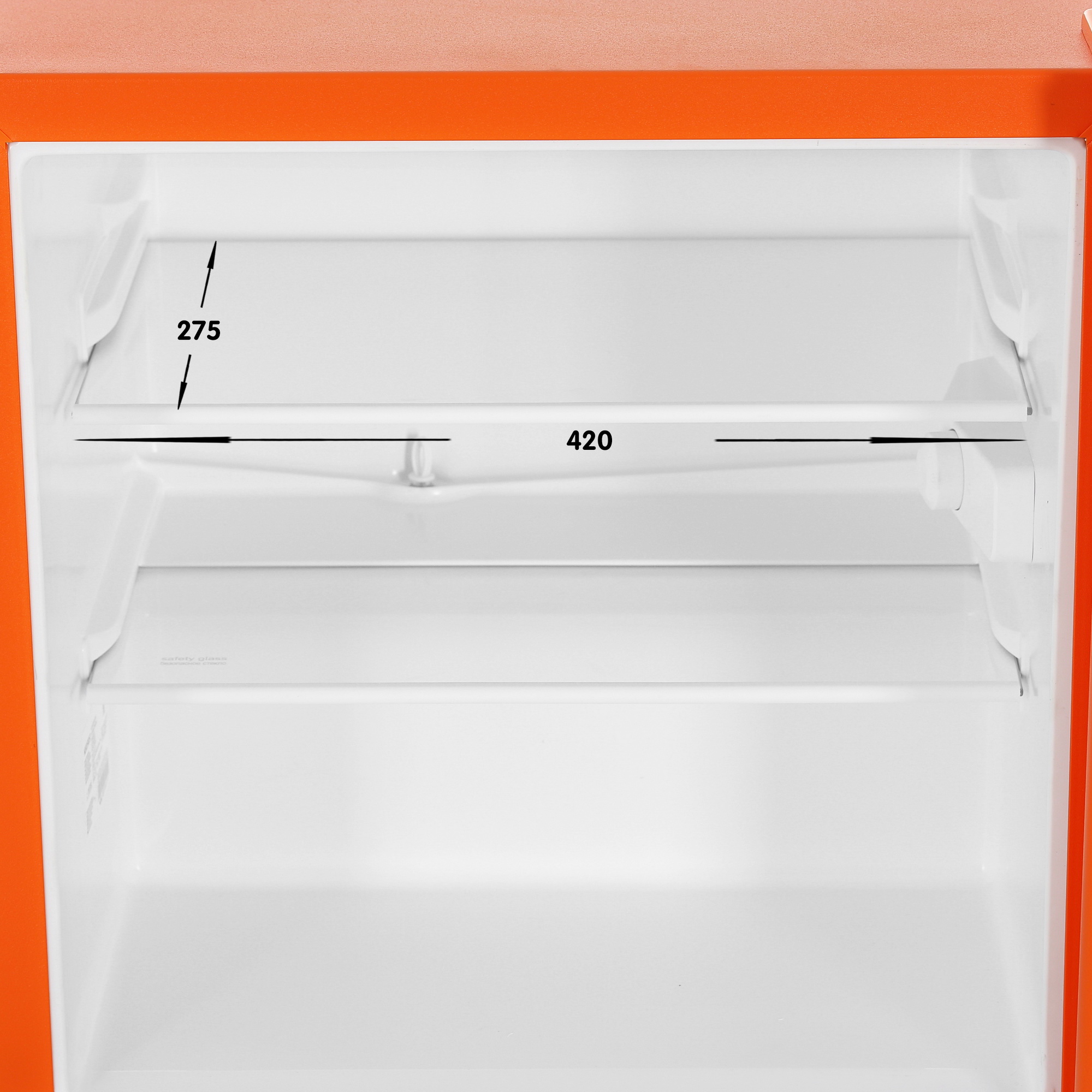 9953408 Холодильник компактный   Nordfrost NR 506 Or оранжевый STDN-0042316 - Вид №8