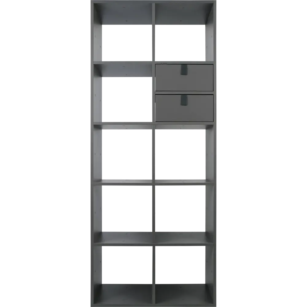 Стеллаж Spaceo KUB 10 секций 70x173x31.5 см ЛДСП цвет графит 82731894 STLM-2090815  - Вид №7