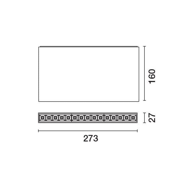 Алюминиевый светодиодный потолочный светильник iGuzzini Laser Blade XS ARCH-00118280 - Вид №13