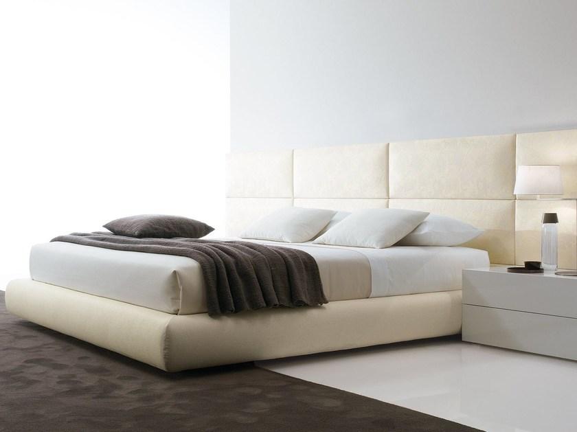 Poliform Двуспальная кровать из ткани с мягким изголовьем Dream sun-id-1484687 - Вид №2