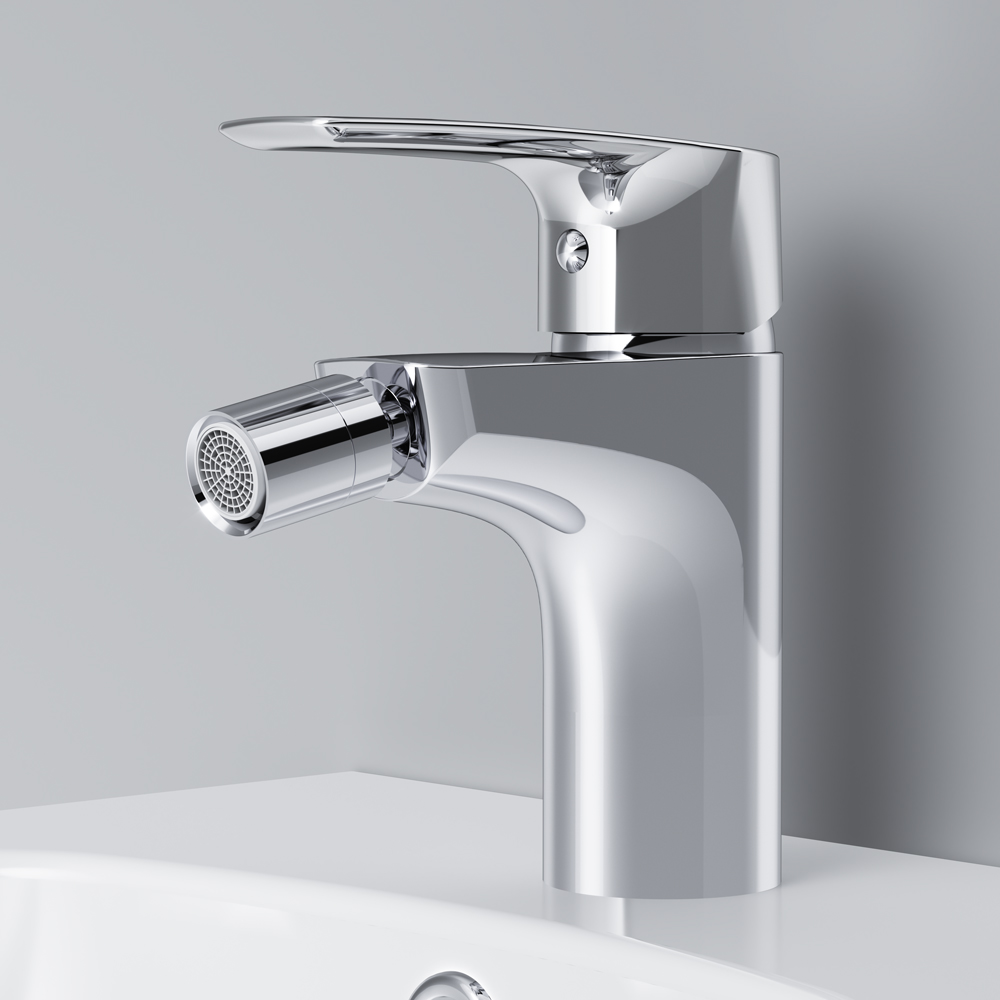 F90A83100 смеситель для биде с д/к хром шт. AM.PM Gem - Вид №1