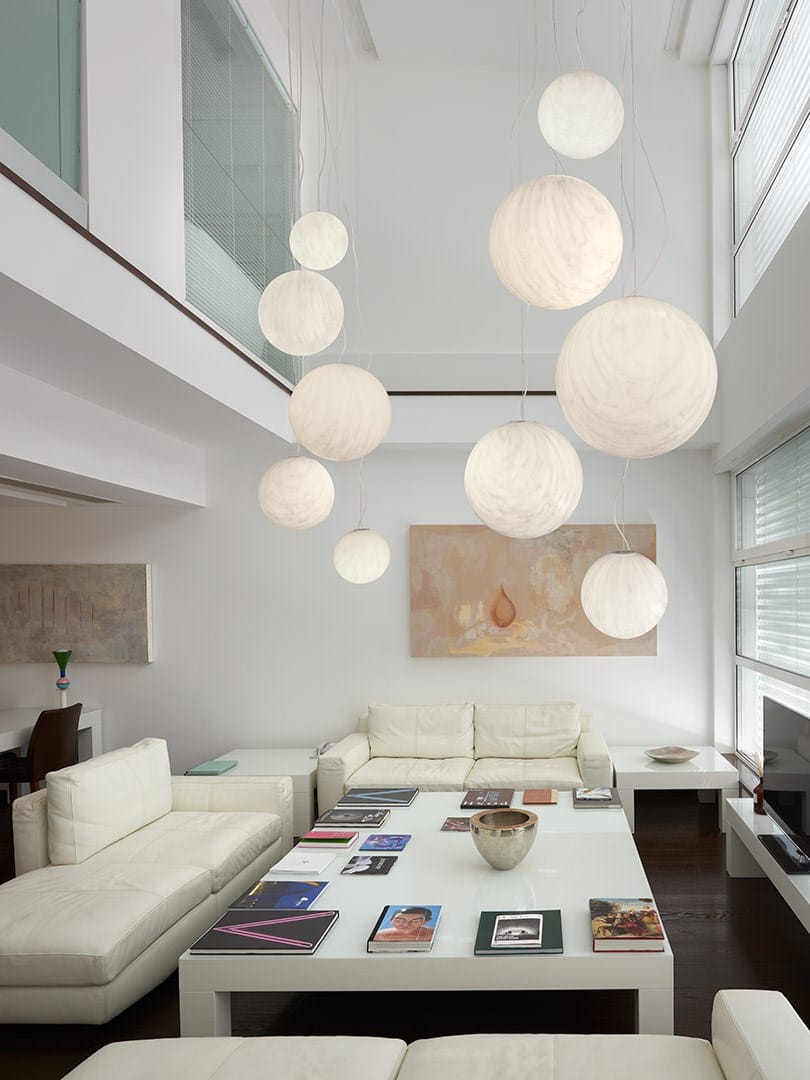 Подвесной светильник из полиэтилена SLIDE ARCH-00114385 - Вид №1