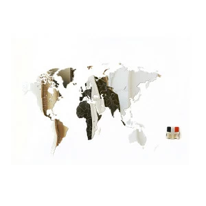 Карта-пазл зеркальная 90х54 см Wall Decoration Exclusive MIMI ДИЗАЙНЕРСКИЕ 00-3880746 Зеркальный