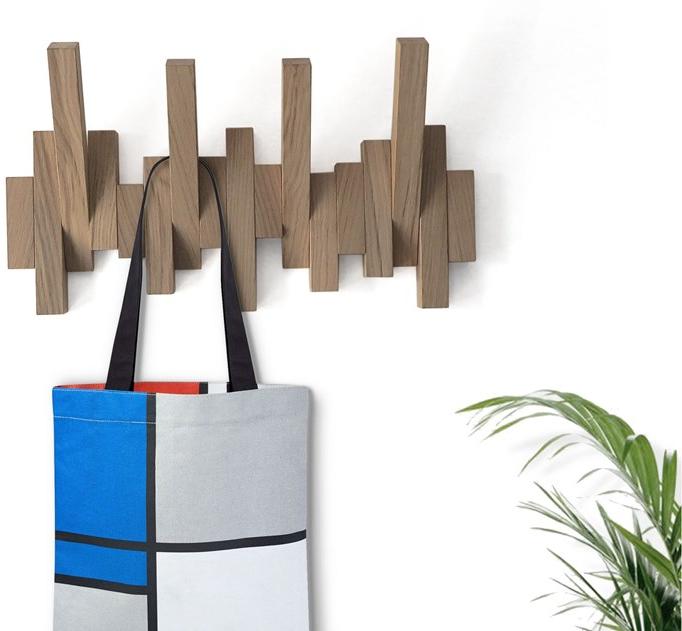 Designobject.it Настенная вешалка из дуба  It1502  - Вид №4