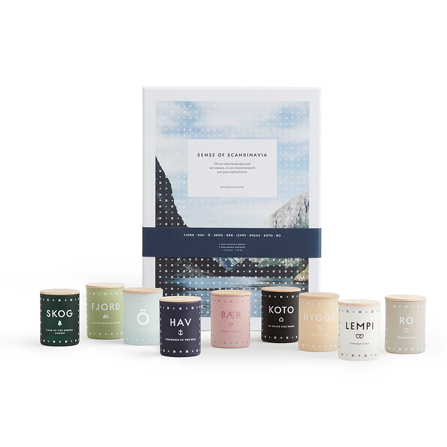 SK857 Набор свечей sense of scandinavia, 9 шт S K A N D I N A V I S K 
