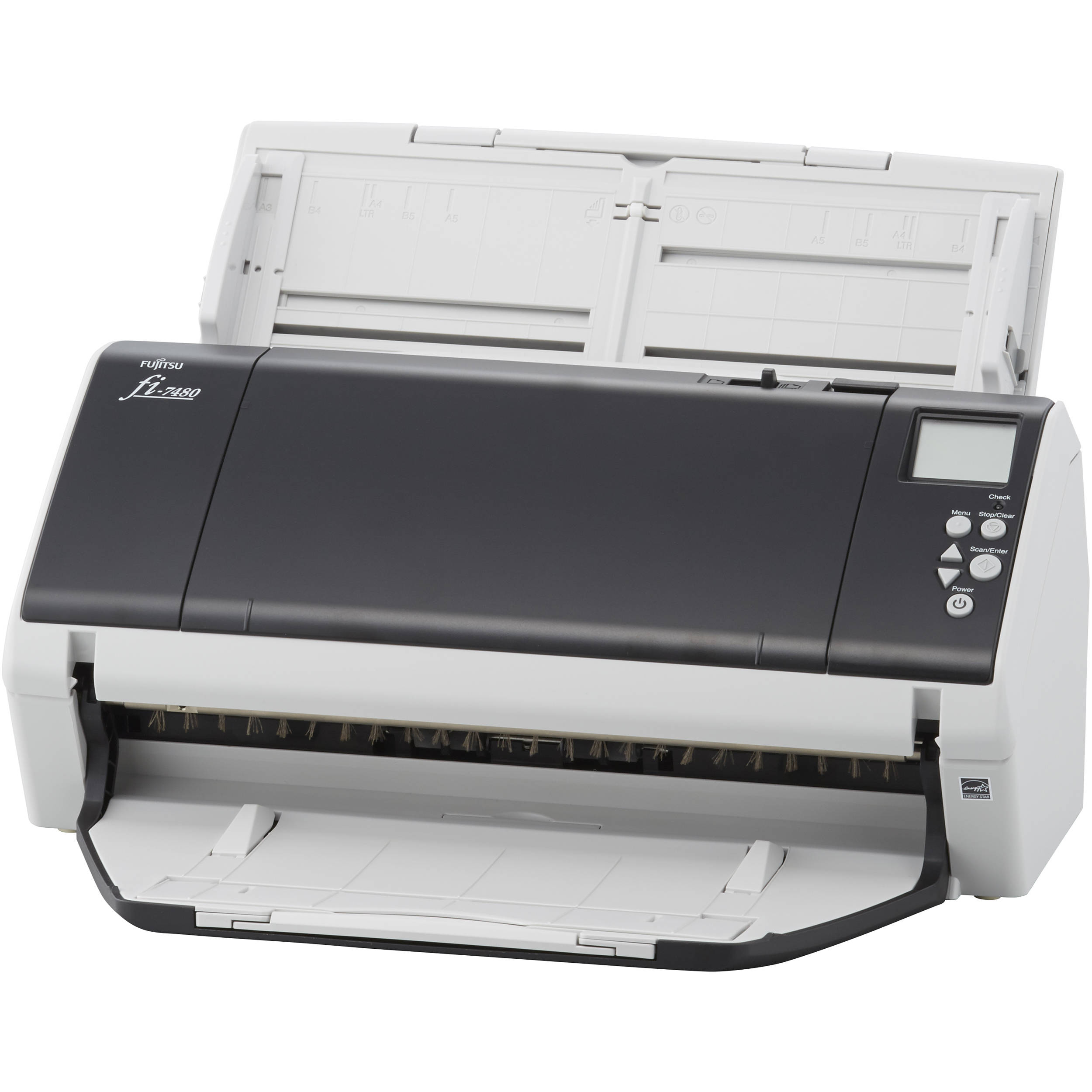 PA03710-B001 Fi-7480, document scanner, a3, duplex, 80 ppm, adf 100, usb 3.0 Fujitsu  - Вид №3