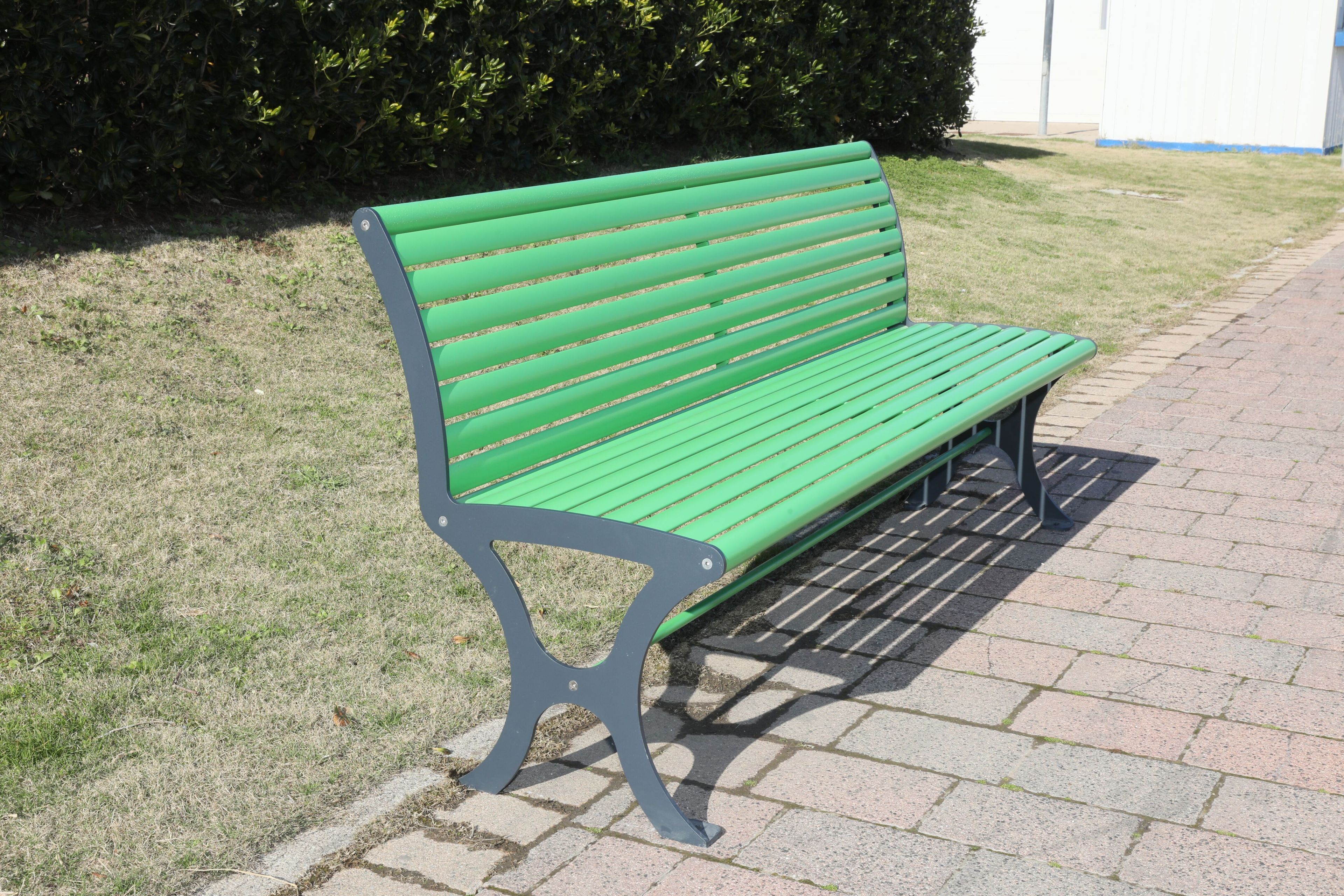 Стальная скамья со спинкой CITYSì GRACE ARCH-00132700 - Вид №2