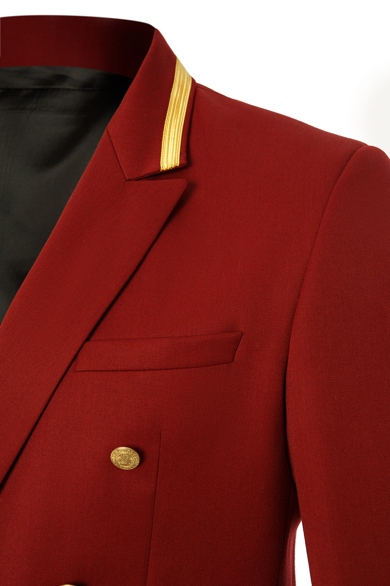 69794 Пиджак двубортный  Швейцар bordeaux El-Risto  Бренд "El-Risto" (Эль Ристо), каталог товаров размер 54/170  - Вид №2