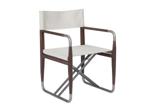 Ткань складной директор сад стул с подлокотниками