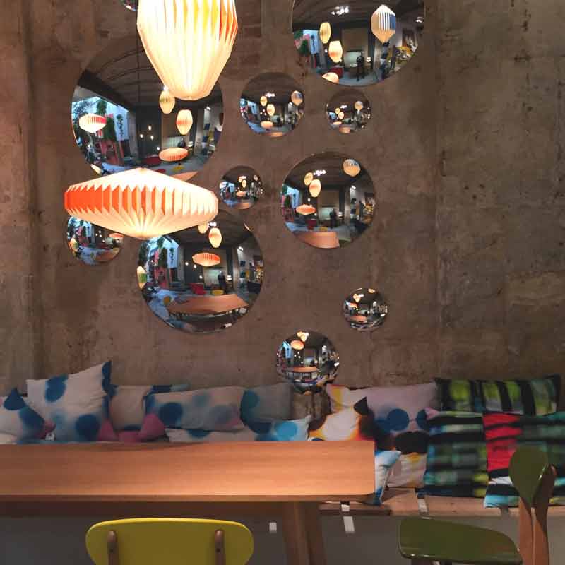 Настенное акриловое стекло круглое зеркало Sentou ENDORA ARCH-00106328 - Вид №2