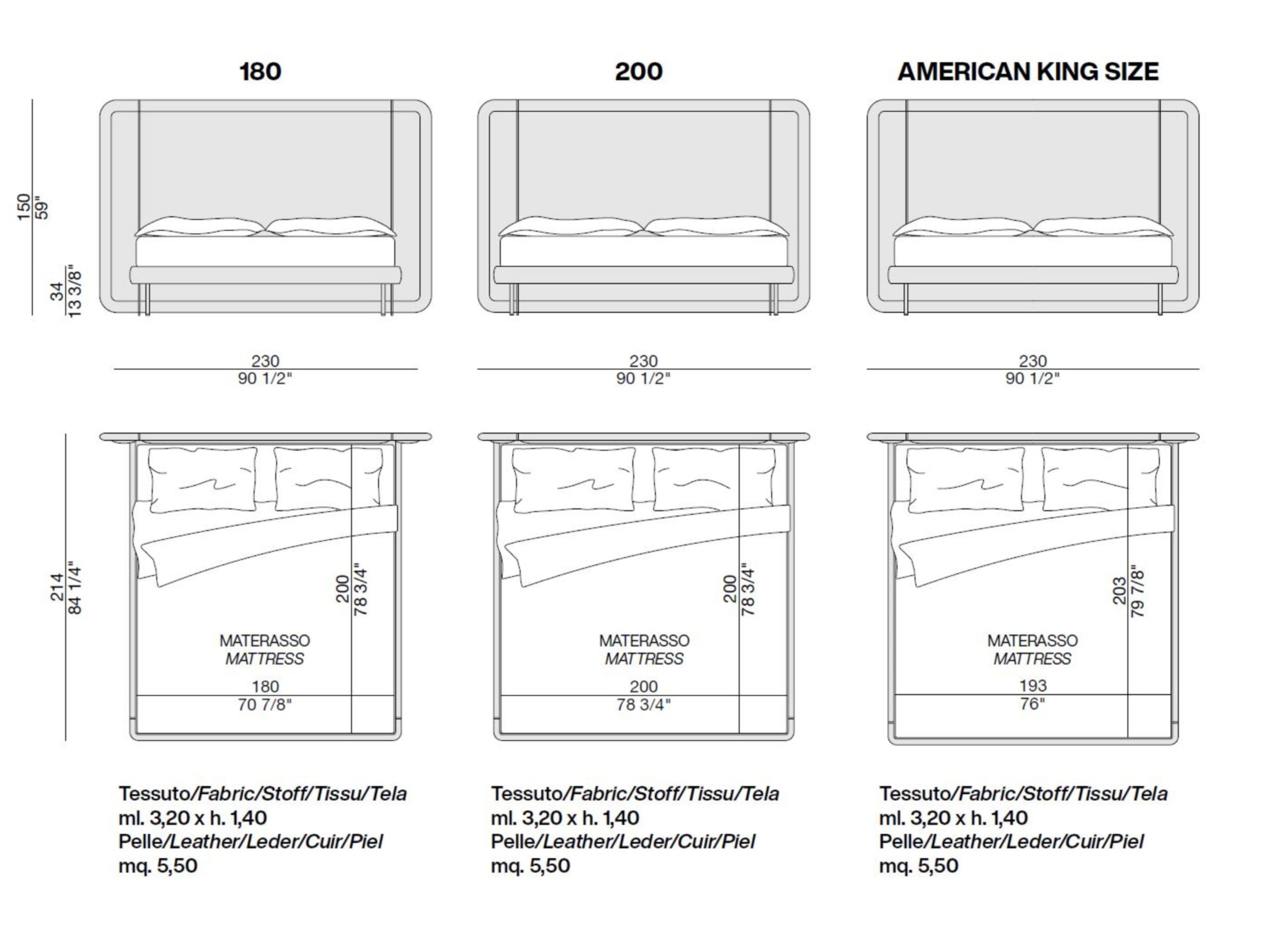 Деревянная кровать с мягким изголовьем Porada Soul ARCH-00029899 - Вид №2