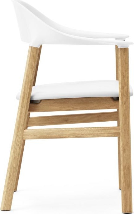 1401046 Herit Обивка кресел Oak Spectrum Leather White Normann Copenhagen  - Вид №2