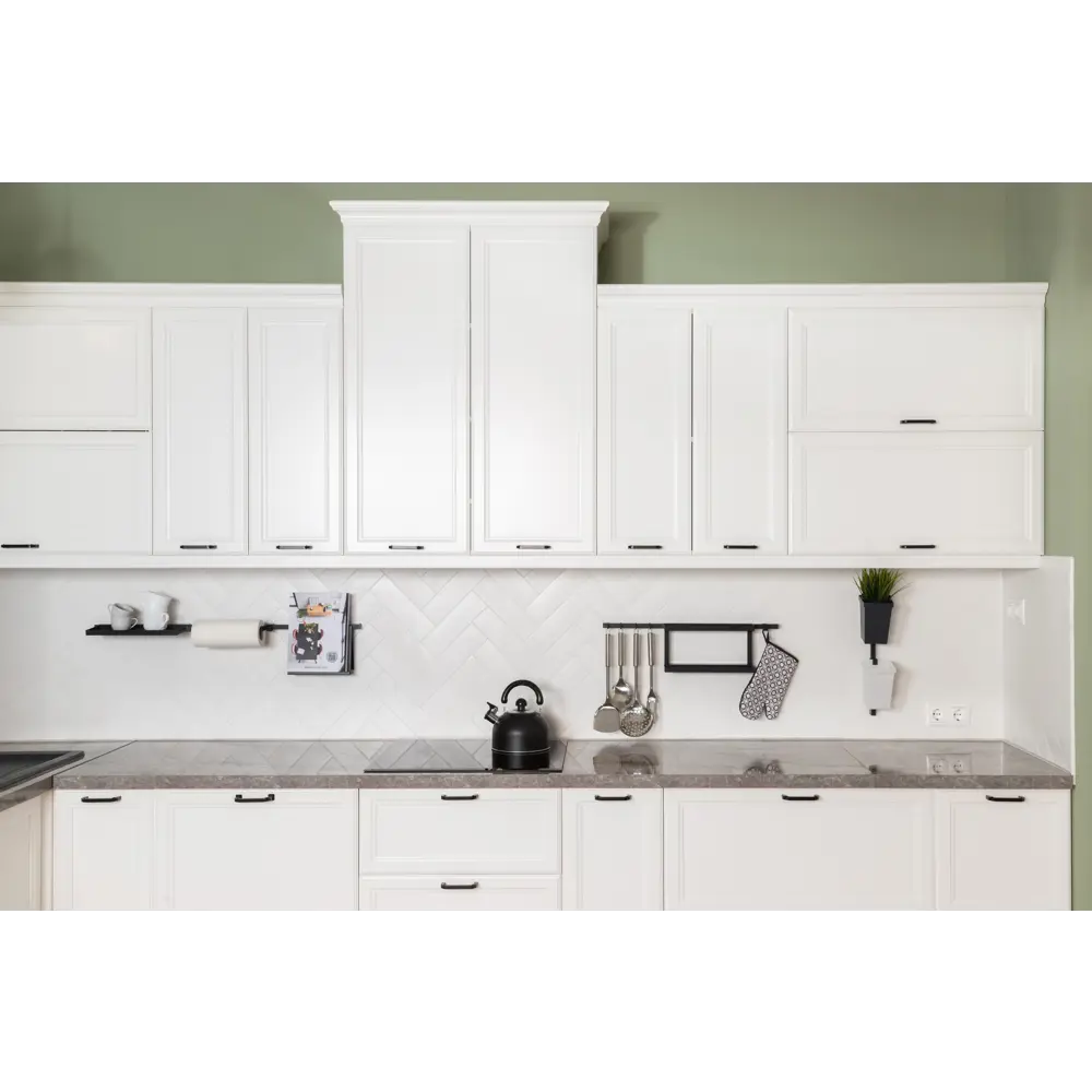 Фасад для кухонного шкафа Реш 29.7x76.5 см Delinia ID МДФ цвет белый STLM-2183434 - Вид №10