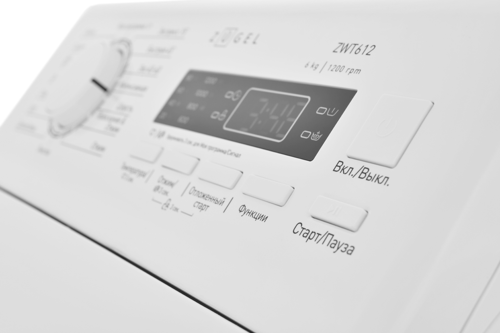 9982986 Стиральная машина ZUGEL ZWT612 белый STDN-0060224 - Вид №7