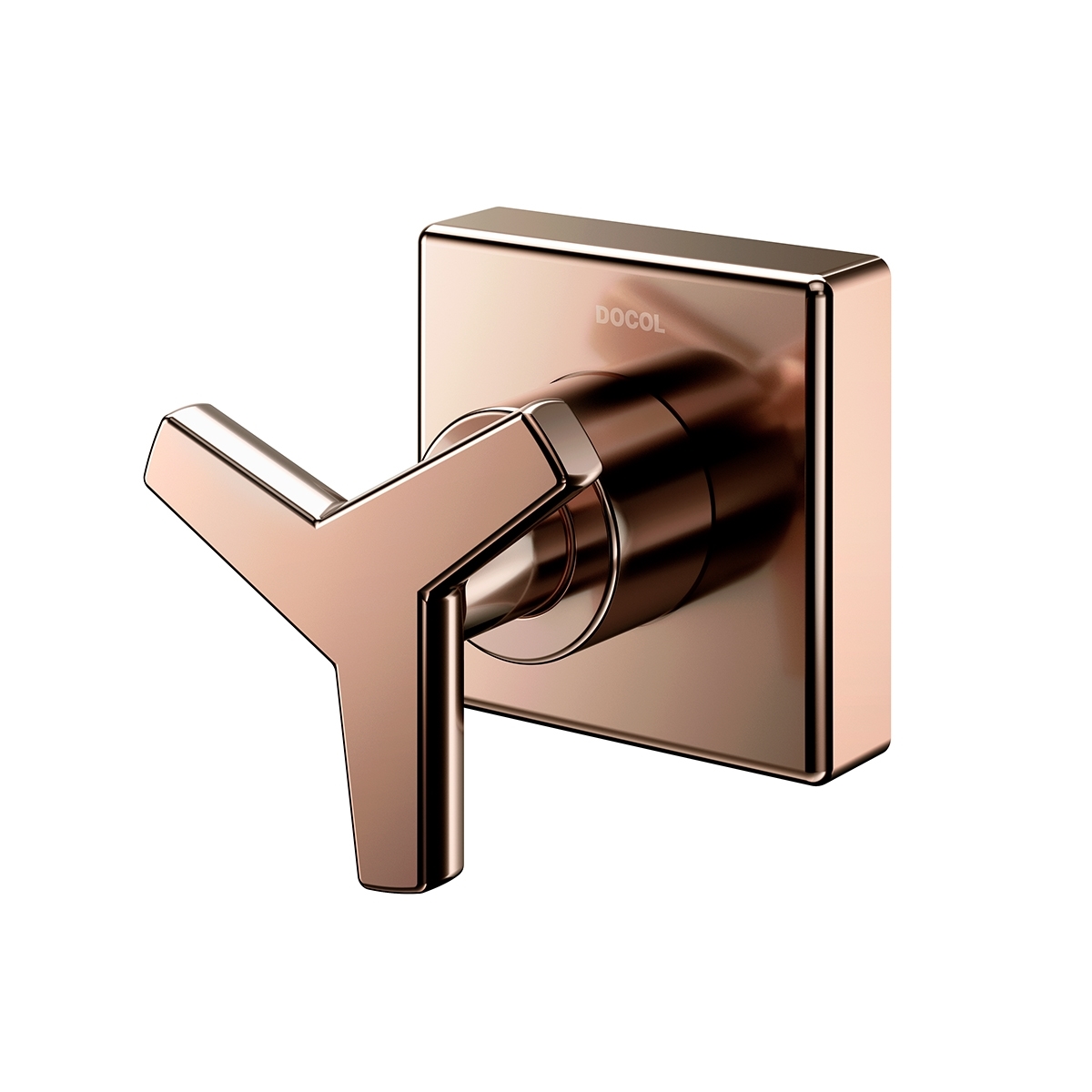 00877430 Отделка для базового регистра Deca 1,1/4 дюйма и 1,1/2 дюйма матовый графит Docol DOCOL CITY 