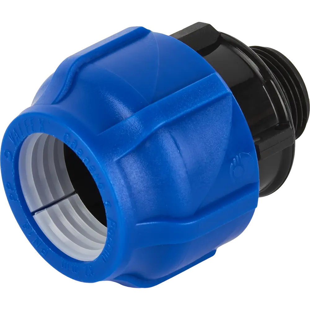 Муфта комбинированная ПНД Valfex 3/4"x32 мм НР 121001132034 89106756 STLM-2188316 