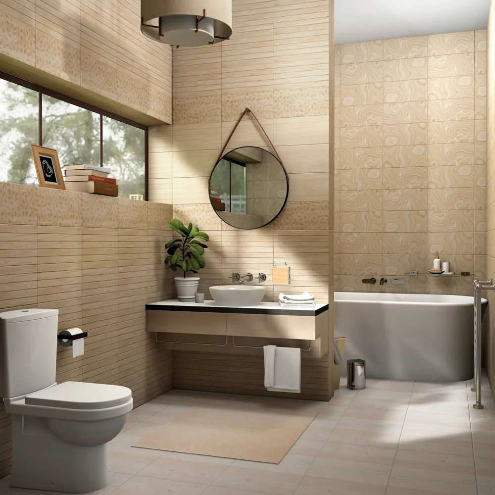 Плитка настенная Нефрит-Керамика Кемпас 20x40 см 1.2 м² STLM-2200236 - Вид №2