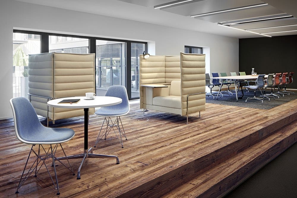 Мягкий стул из ткани VITRA Eames Plastic Chair ARCH-00146883 - Вид №3